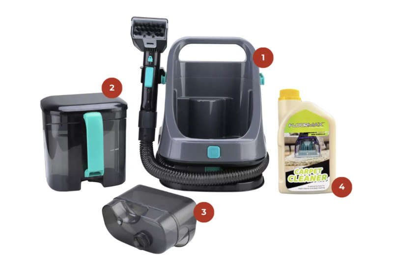Milex Portable Carpet Upholstery Cleaner (New, open-box item)
