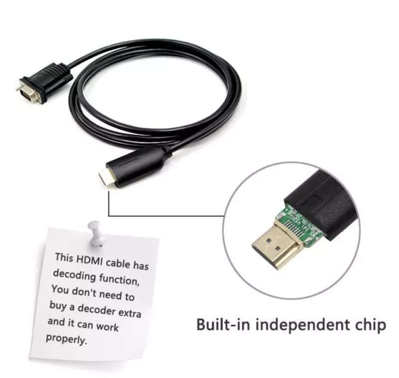 HDMI to VGA Cable 1.5m - Xtech