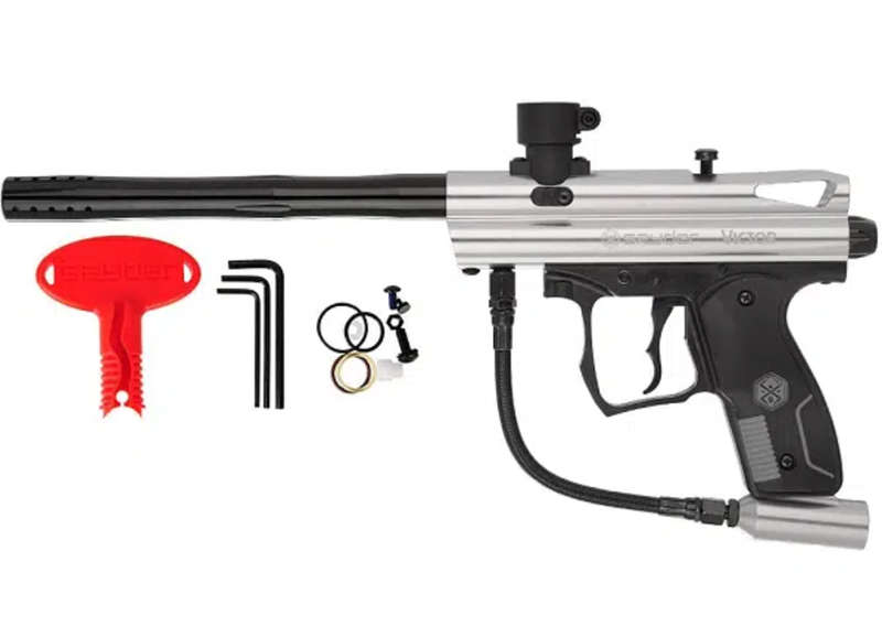 Spyder Victor Paintball Marker Silver