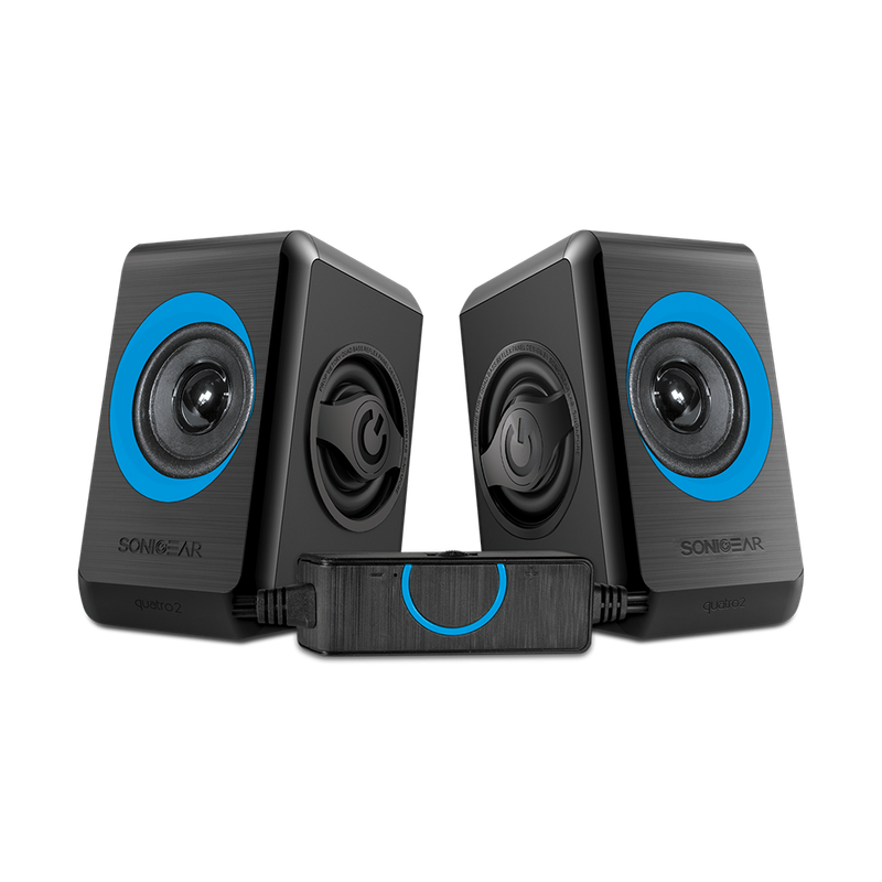 SonicGear Quatro 2 2.0 Speaker System
