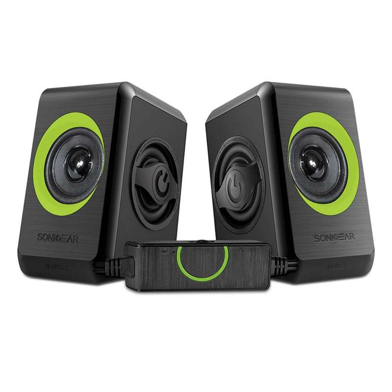 SonicGear Quatro 2 2.0 Speaker System