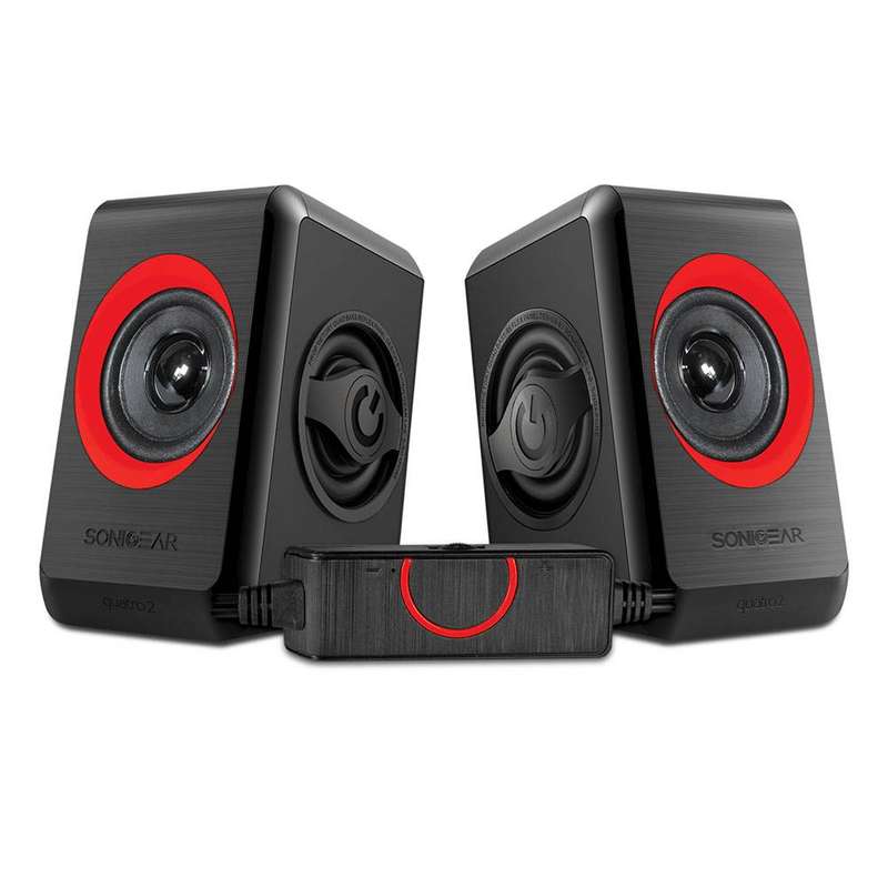 SonicGear Quatro 2 2.0 Speaker System