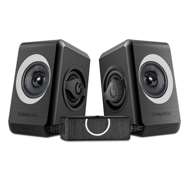 SonicGear Quatro 2 2.0 Speaker System