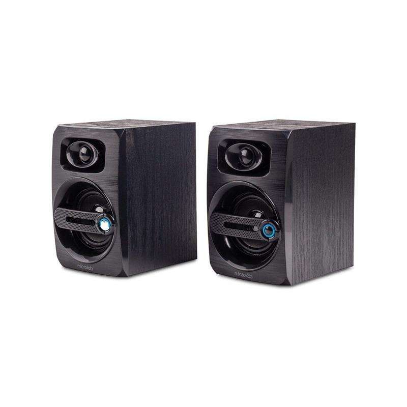 Microlab B23 2.0CH 2X3 Watt USB-Powered Multimedia Speaker With Inline Volume Control Fro Easy Ac...