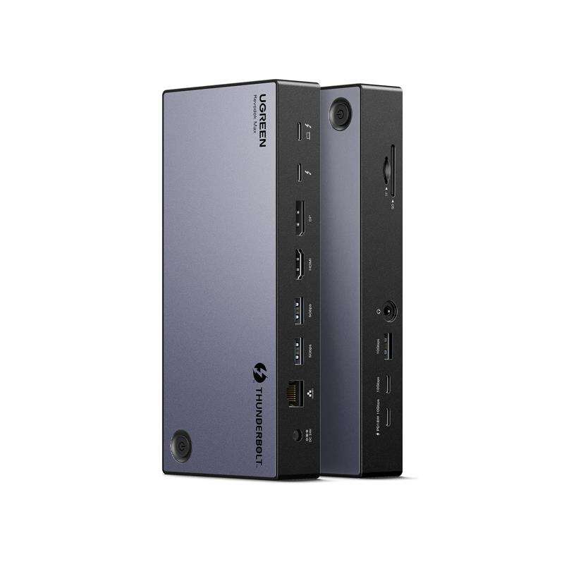 Ugreen 25085 Thunderbolt 4 Revodok Max 313 13-In-1 Docking Station With 1X Hdmi (8K@30Hz), Displa...