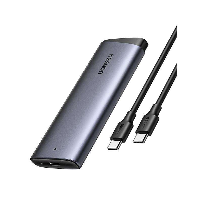 UGreen 35267 M.2 PCIe NVME Solid State Drives With USB3.2 Gen 2 Standard Speed of 10Gbps, USB Att...