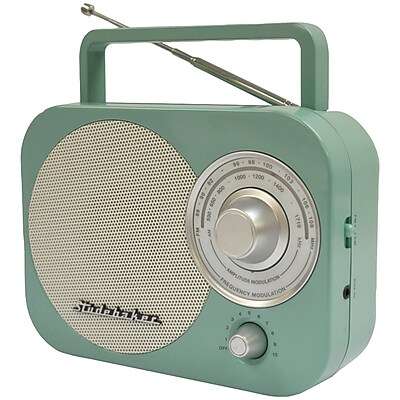 Studebaker Sb2000te Portable Am/FM Radio (teal)