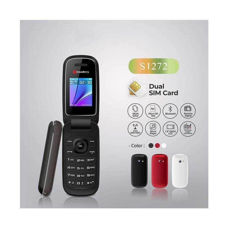 Strawberry S1272 Flip Cellphone