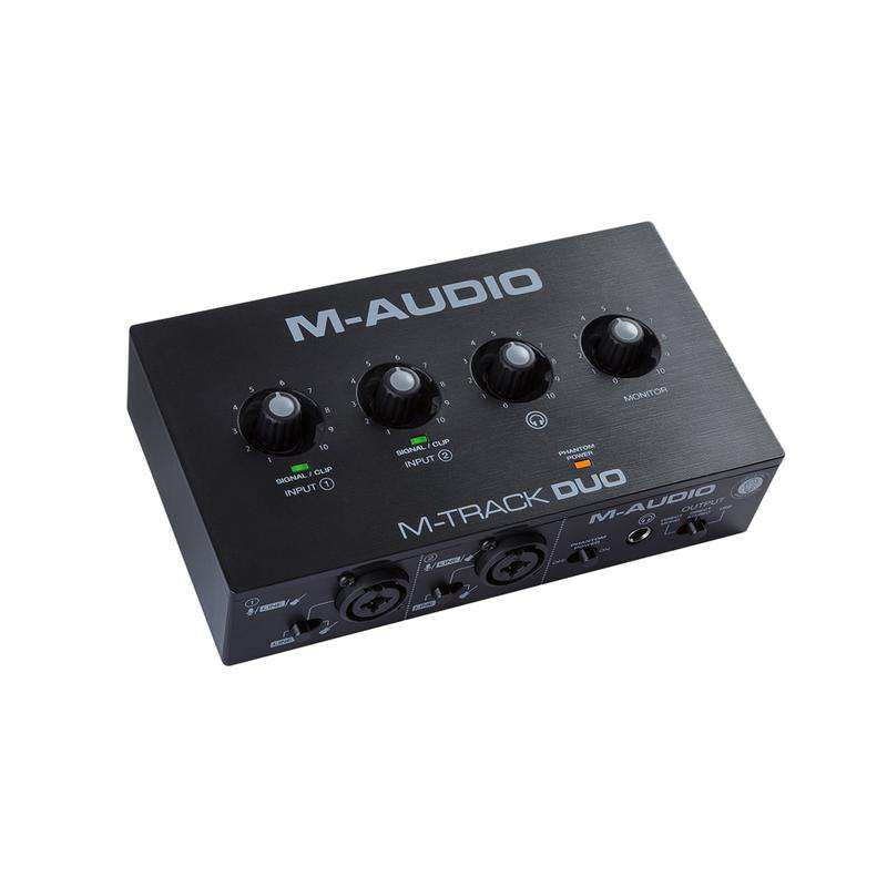 M-Audio M-Track Duo USB Audio Interface - M-AUDIO