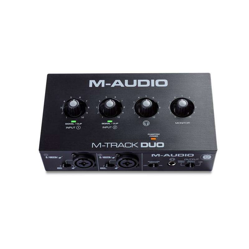 M-Audio M-Track Duo USB Audio Interface - M-AUDIO