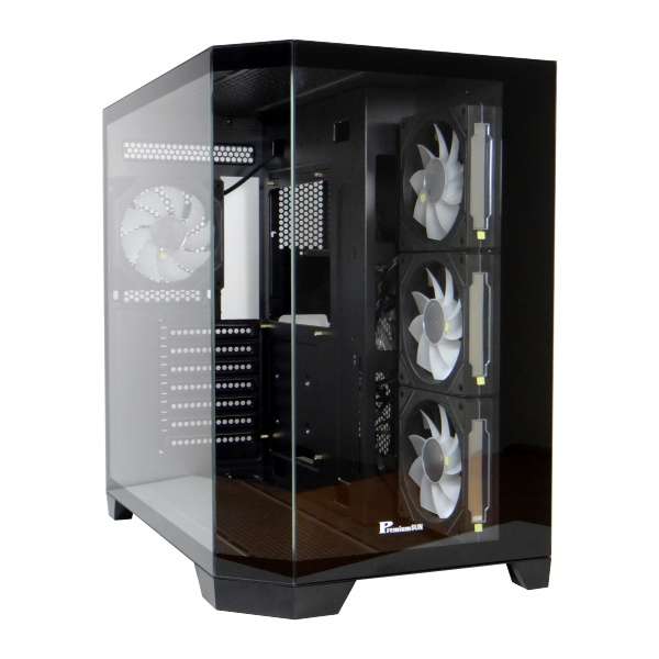 PremiumSUN C918BS Gaming Case with 4 ARGB LED Fans