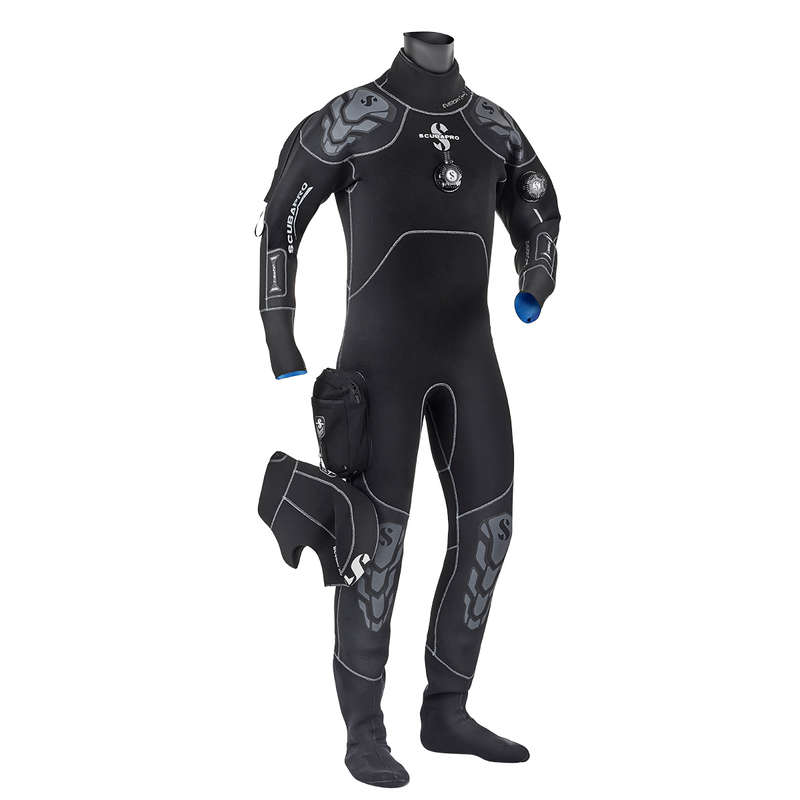 ScubaPro Everdry 4 Men, Black - SPECIAL ORDER - L | MENS