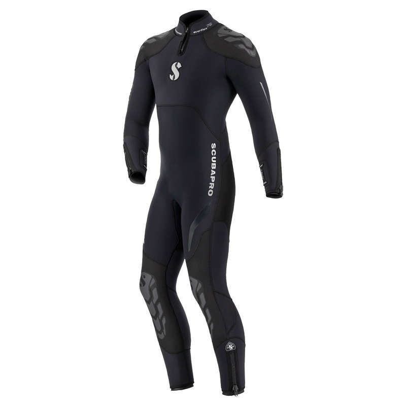 ScubaPro Everflex Steamer 7/5Mm B-Zip Mens Black - M | MENS