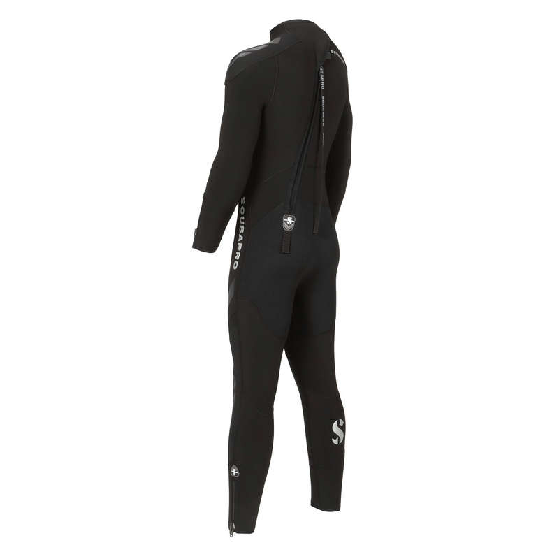 ScubaPro Everflex Steamer 7/5Mm B-Zip Mens Black - M | MENS