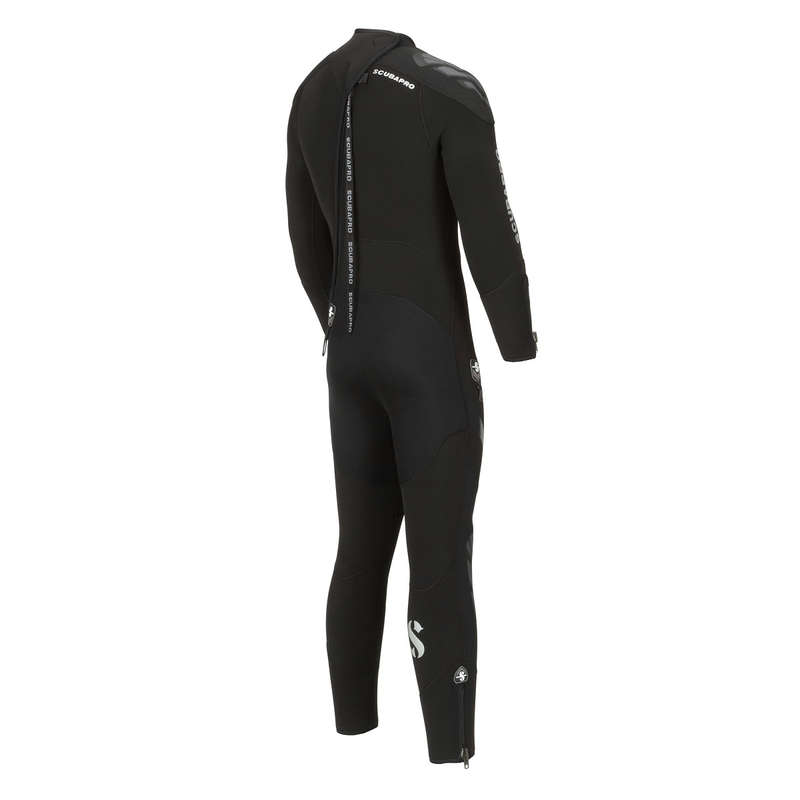 ScubaPro Everflex Steamer 7/5Mm B-Zip Mens Black - M | MENS