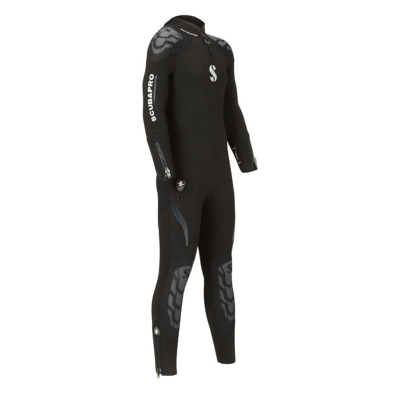 ScubaPro Everflex Steamer 7/5Mm B-Zip Mens Black - M | MENS