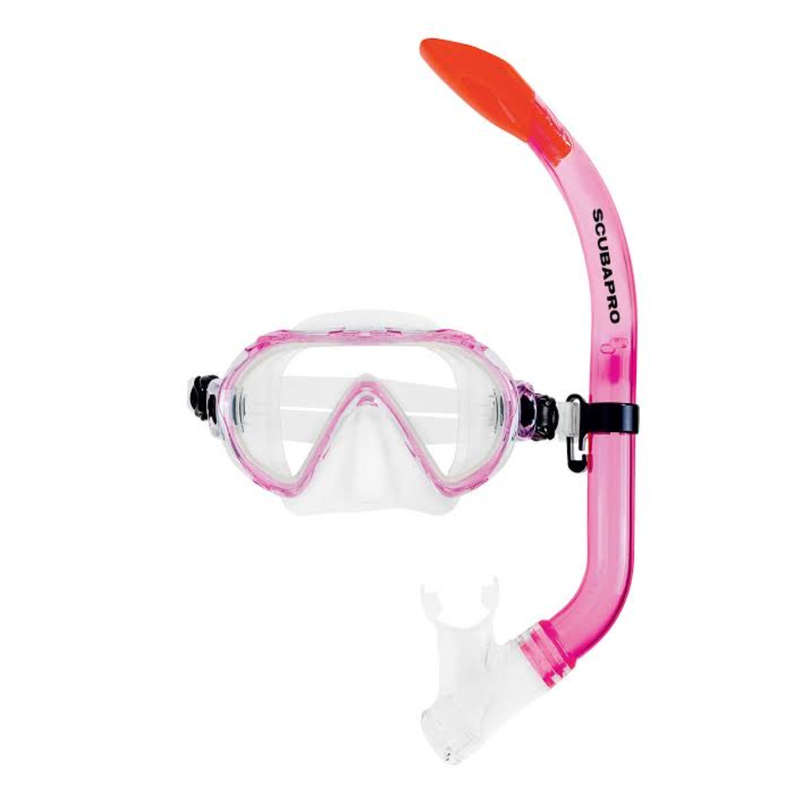ScubaPro Spider Kids Mask & Snorkel Combo - GREEN