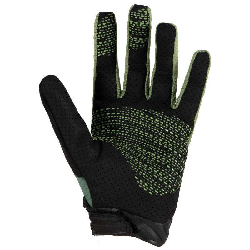 First Ascent Traverse Cycling Glove Black - S | Dark Moss