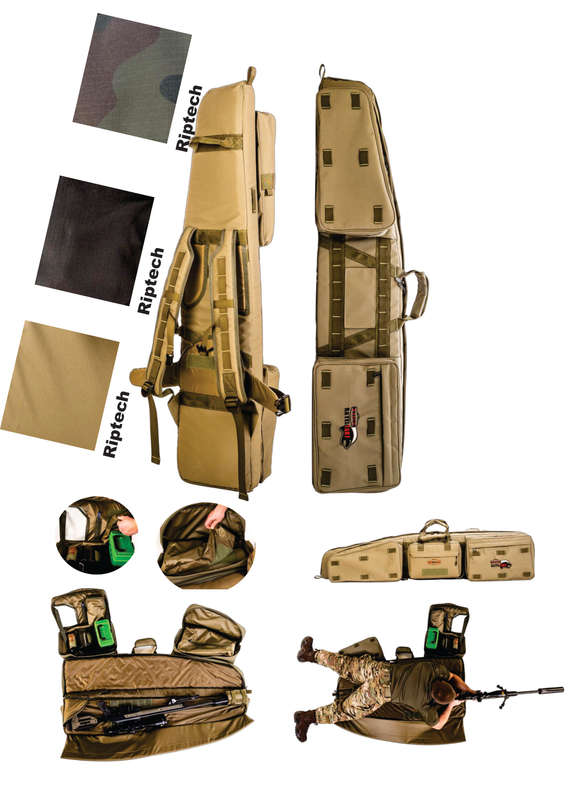 SSG RATELTAKT 56" COMPETITION DRAG BAG - Black