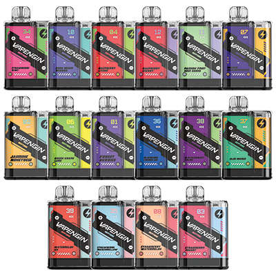 Vapengin Neptune Disposable 50mg 8000Puffs - Raspberry Cherry