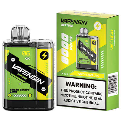 Vapengin Neptune Disposable 50mg 8000Puffs - Raspberry Cherry
