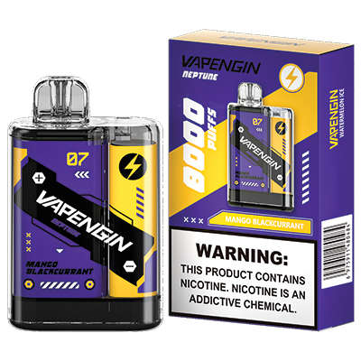 Vapengin Neptune Disposable 50mg 8000Puffs - Raspberry Cherry