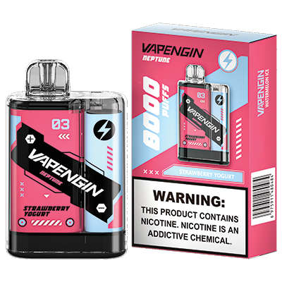 Vapengin Neptune Disposable 50mg 8000Puffs - Raspberry Cherry