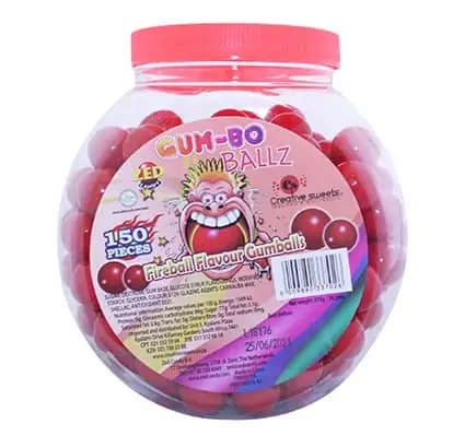 Gum-Bo Ballz Fire Bombs 170's