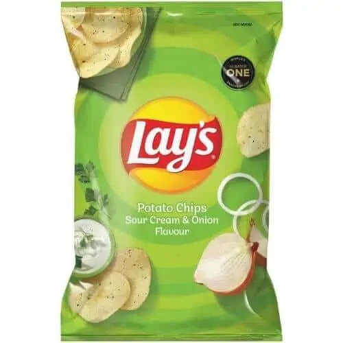 Lays Sour Cream &amp; Onion 120g