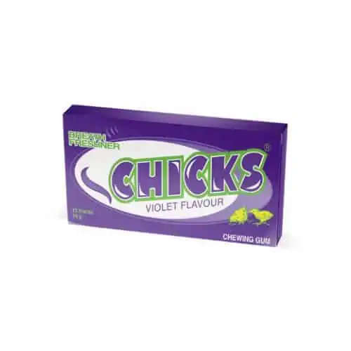 Chicks Gum Violet 1's