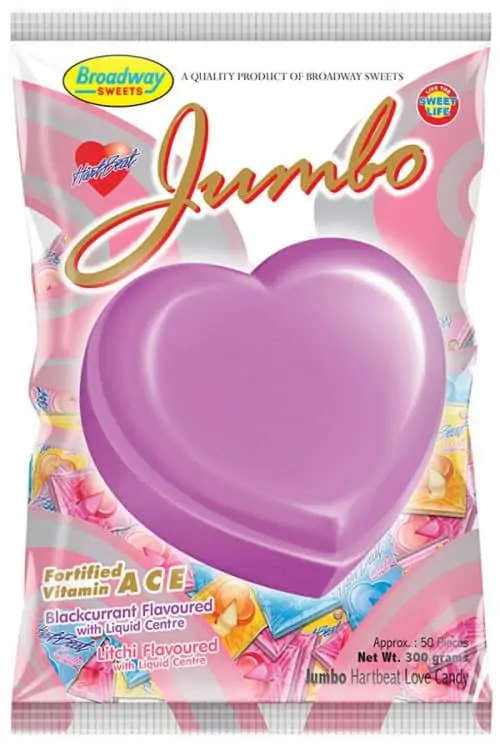 Hartbeat Jumbo 300g 50's