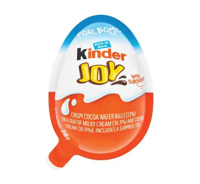 Kinder Joy Boy 36's