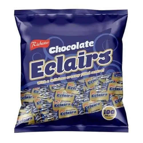 Richester Eclairs Chocolate 100's