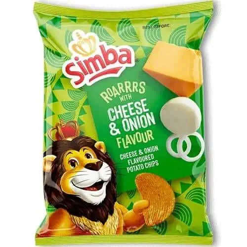 Simba Cheese & Onion 120g