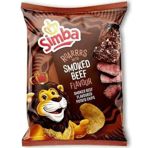 Simba Smoked Beef 120g