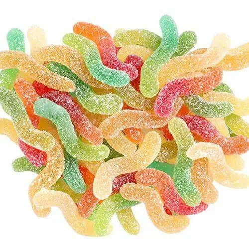 Yummy Gummy Sour Worms 700g