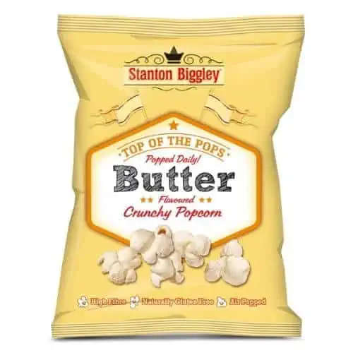 Stanton Biggley Popcorn Butter 12X45g