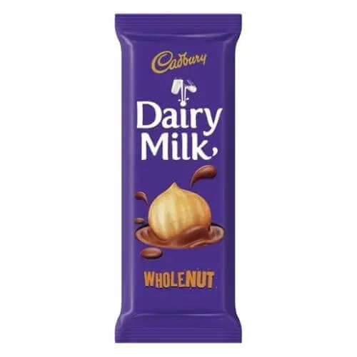 Cadbury Wholenut Slab 80g