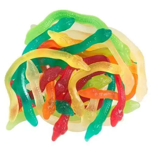 Yummy Gummy Baby Snakes 50's