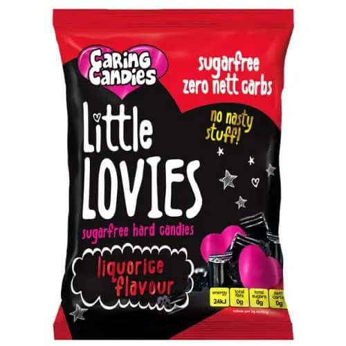 Caring Candies Sugar Free Liqourice 100g