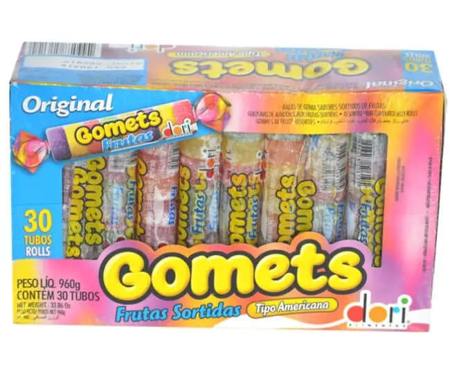 Gomets Rolls Frutas 30's