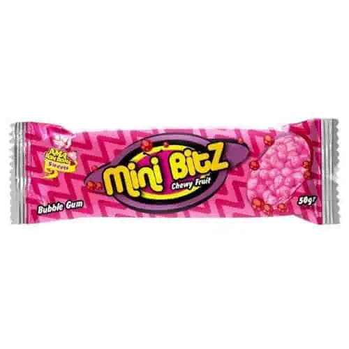 Mini Bitz Bubble Gum 20's