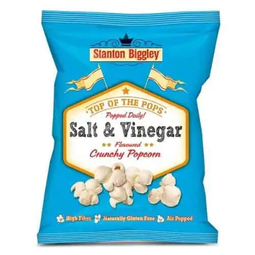 Stanton Biggley Popcorn Salt & Vinegar 12X45g