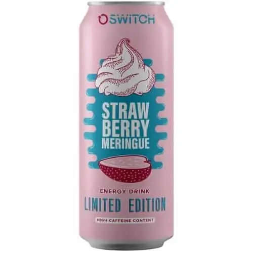 Switch Energy Drink Strawberry Meringue 6X500ml