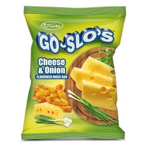 Truda Go Slo's Cheese & Onion 10X175g