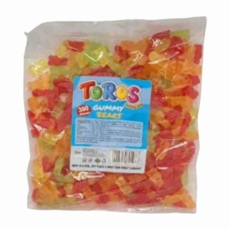 Toros Packet Gummy Bear      300s