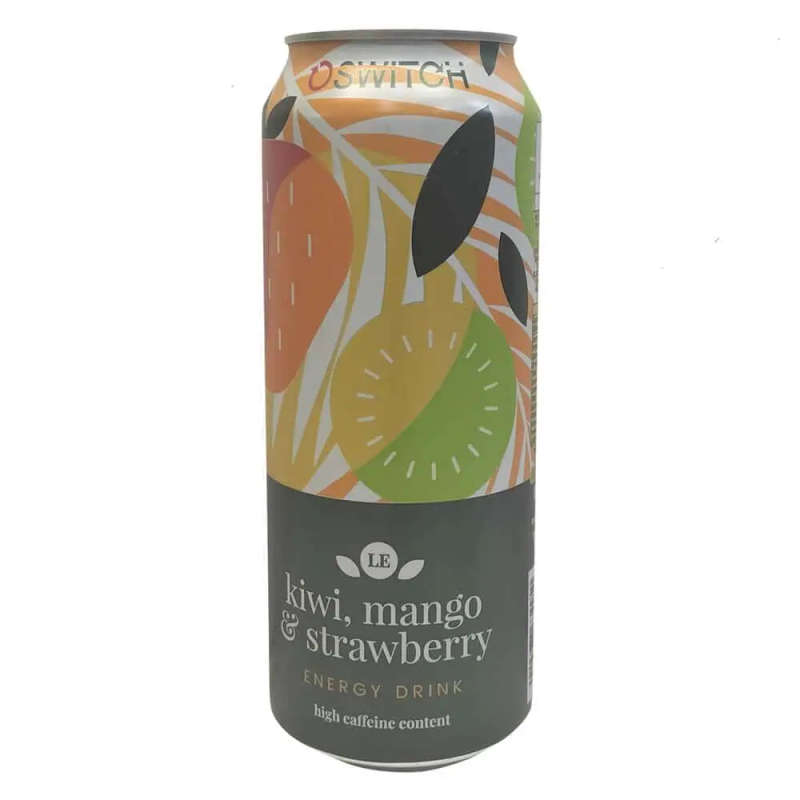 Switch Energy Drink- Kiwi, Mango And Strawberry 6s