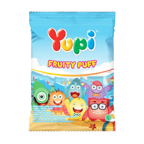 Yupi Fruitty Puff 120g