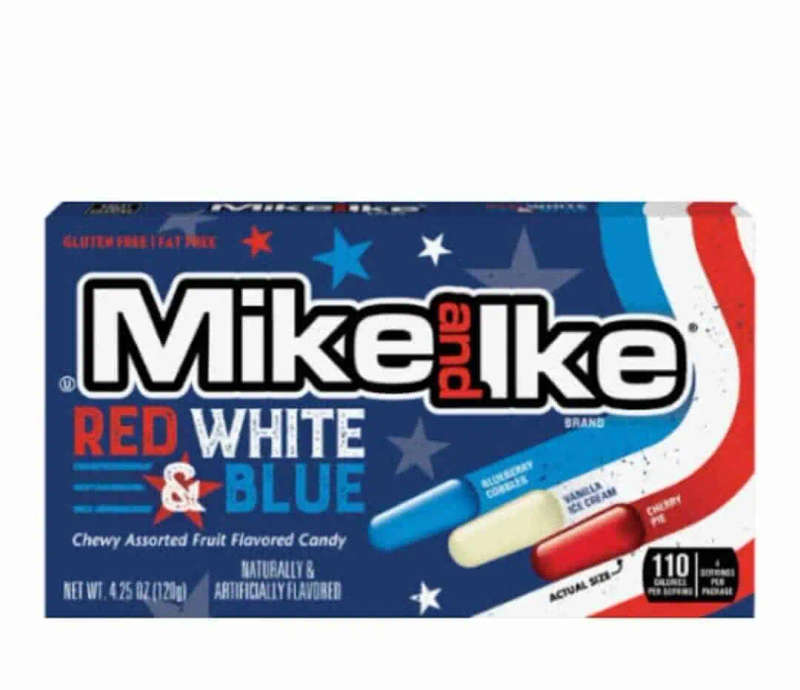 Mike And Ike Video Box- Red And White 1x141g