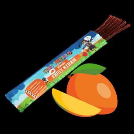 Farm World Straws- Mango 16g